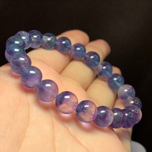 1.幻想的な色合いグラデーションフローライトブレスレット