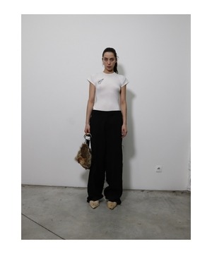 【25AW】PROTOtypes プロトタイプス / WOLLEN TWILL BLACK NEW TAILORED PANTS