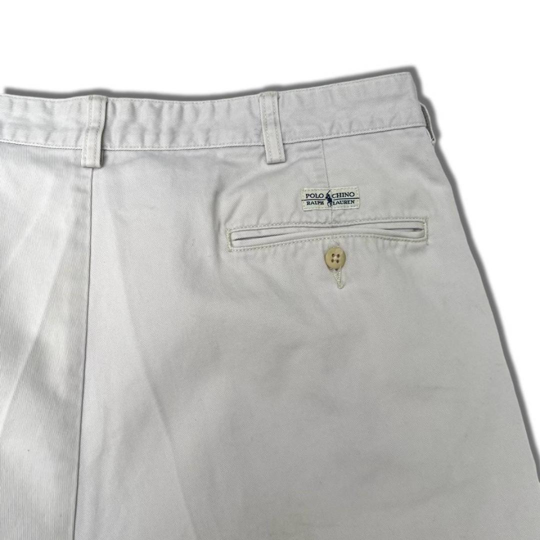 ポロ ラルフローレン リネンシルク ショーツ 36 ベージュ POLO Ralph