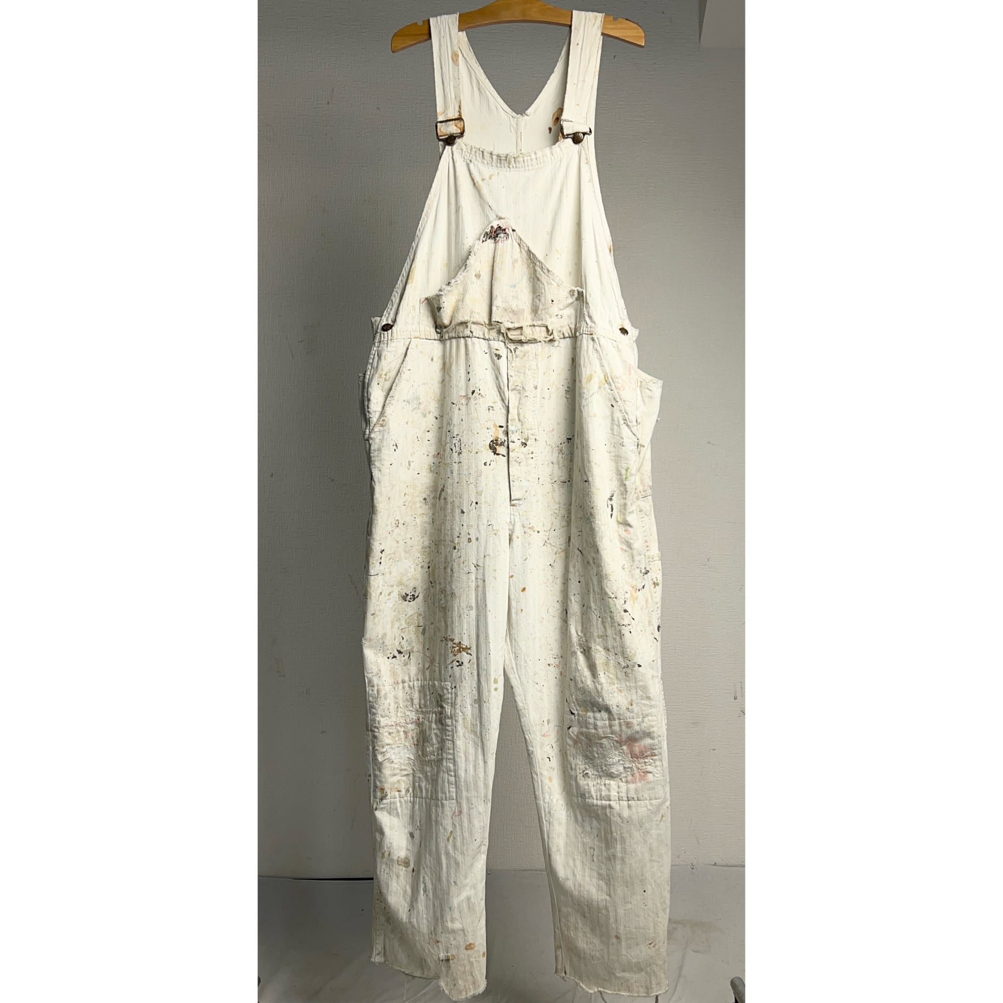 1950's BEN DAVIS HBT WHITE OVERALL 