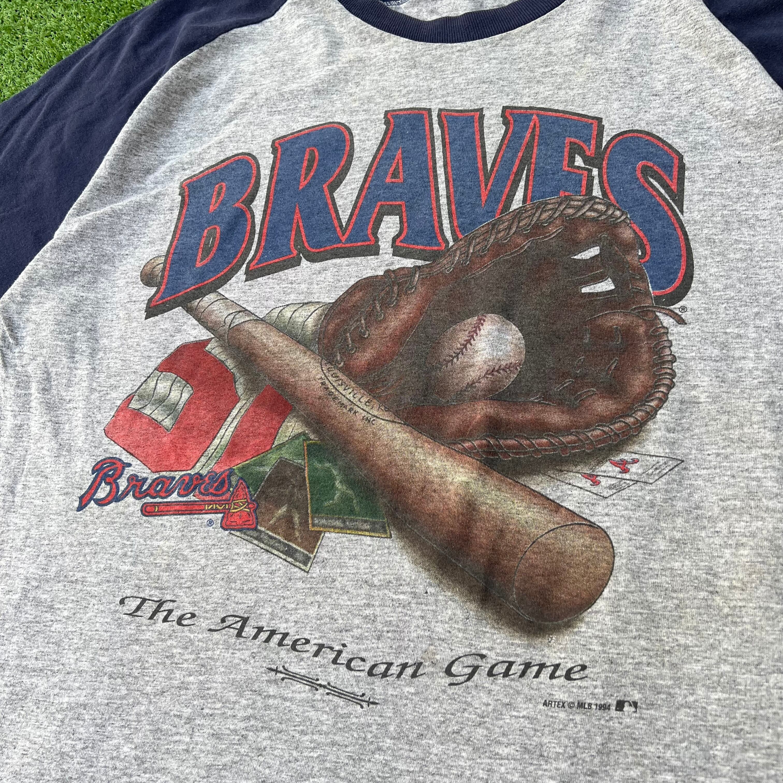 MLB 1994年 アトランタ・ブレーブス ラグラン Tシャツ | 古着屋サト