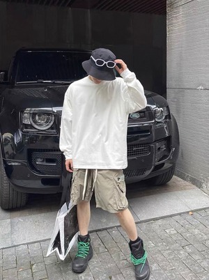 PLTH Statement Back Print Oversize Long Tee（ステートメント バックプリント オーバーサイズ ロンT）