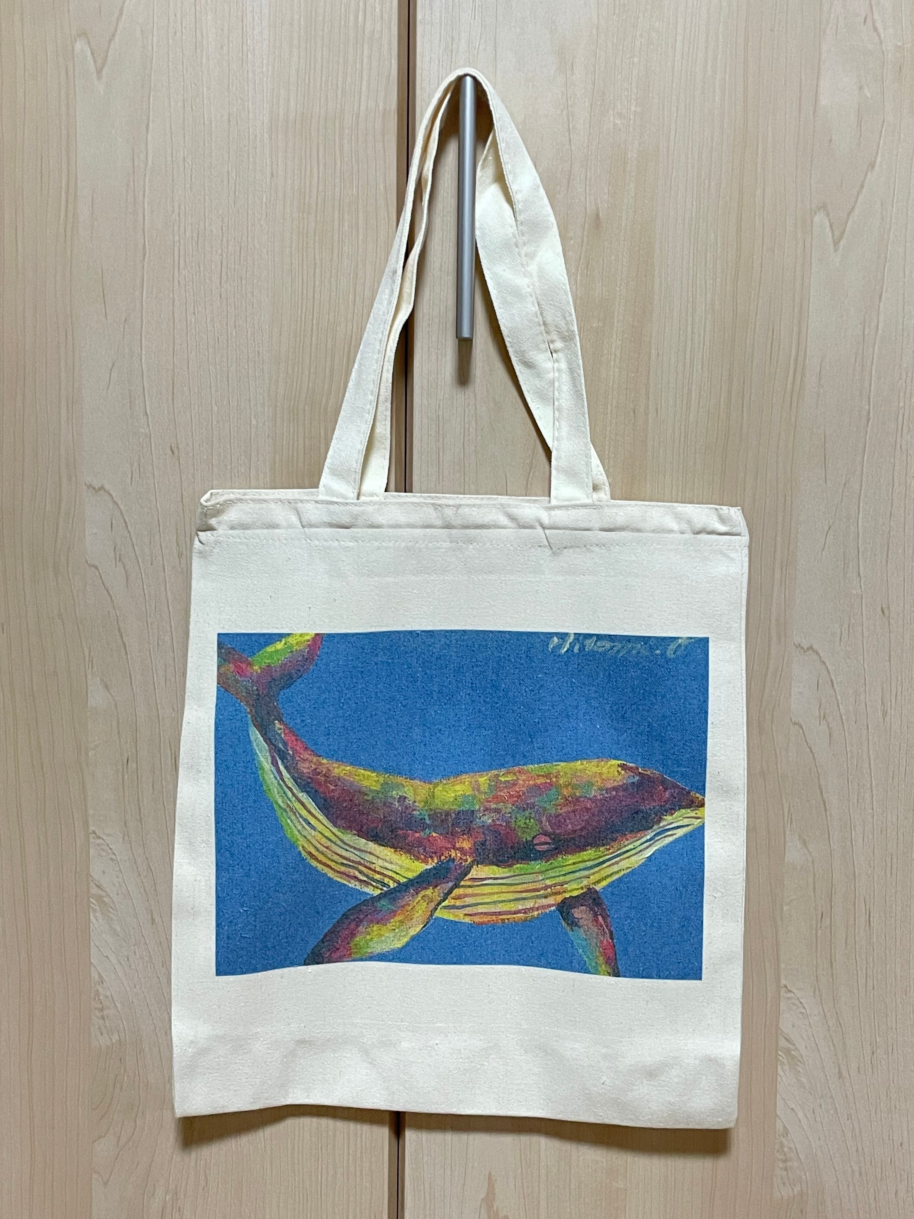トートバッグ】絵画デザイン アート 現代アート ポップアート 動物画