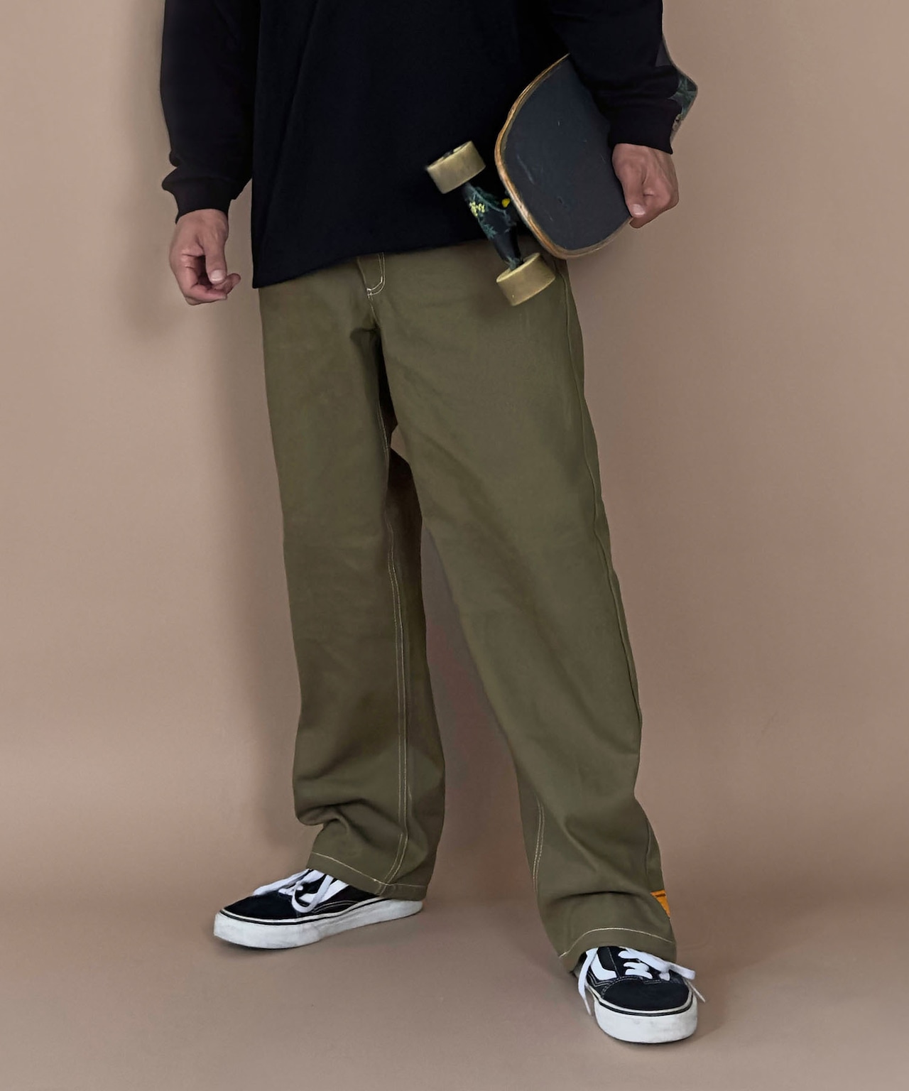 【#Re:room】WIDE CHINO PANTS［REP198］