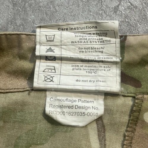 10s イギリス軍 実物 PCS MTP カモ コンバットパンツ 80/80/96 w30 詳細写真11