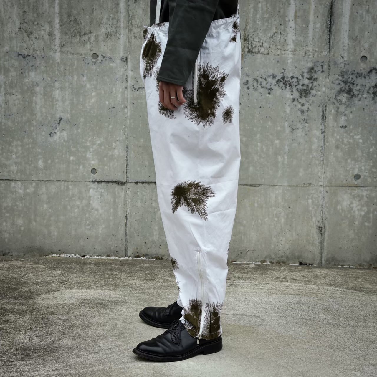 1980s Vintage German army snow kamo over pants ドイツ軍