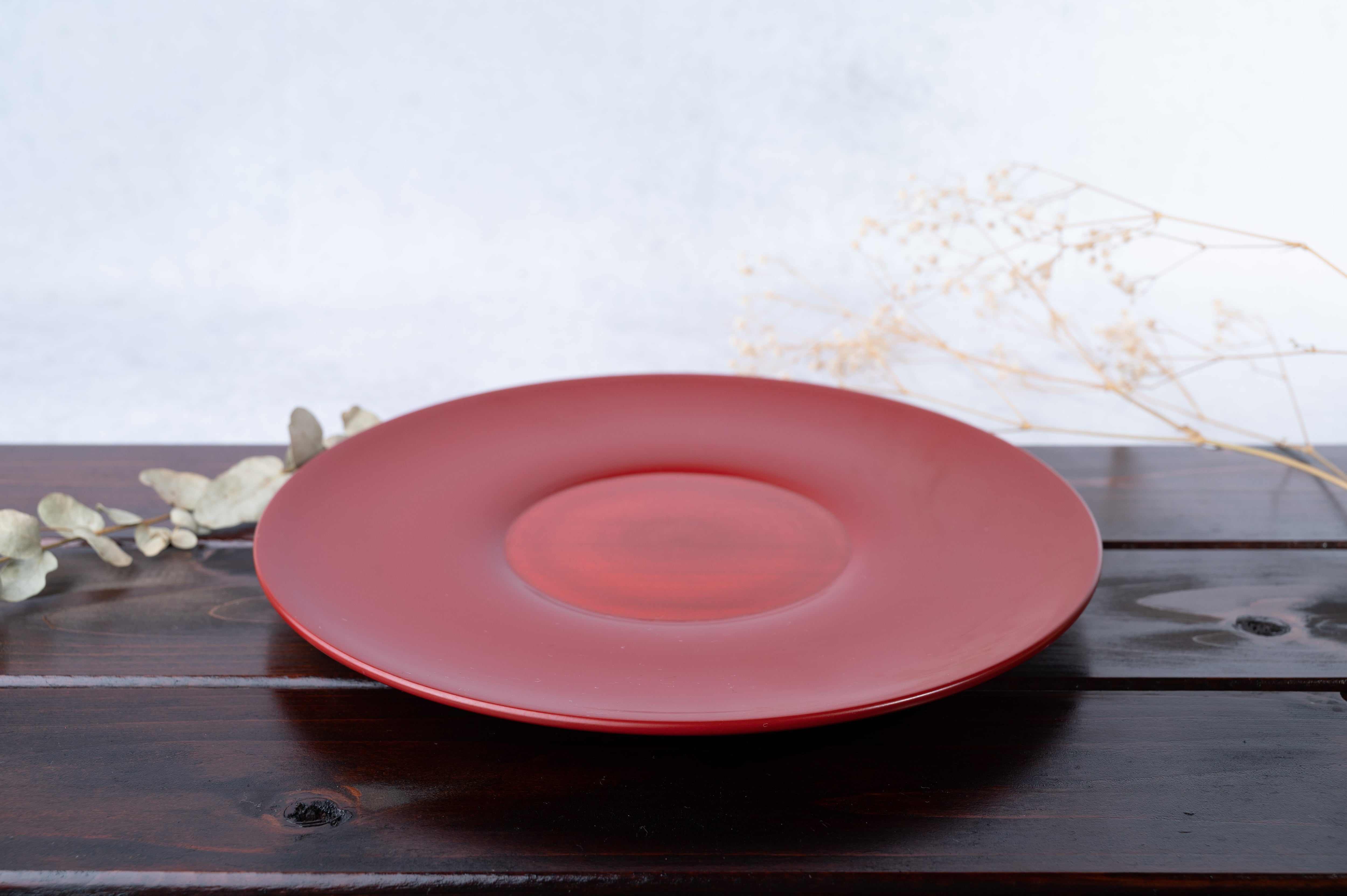 わが家の大皿 朱摺 | 北見八郎平商店