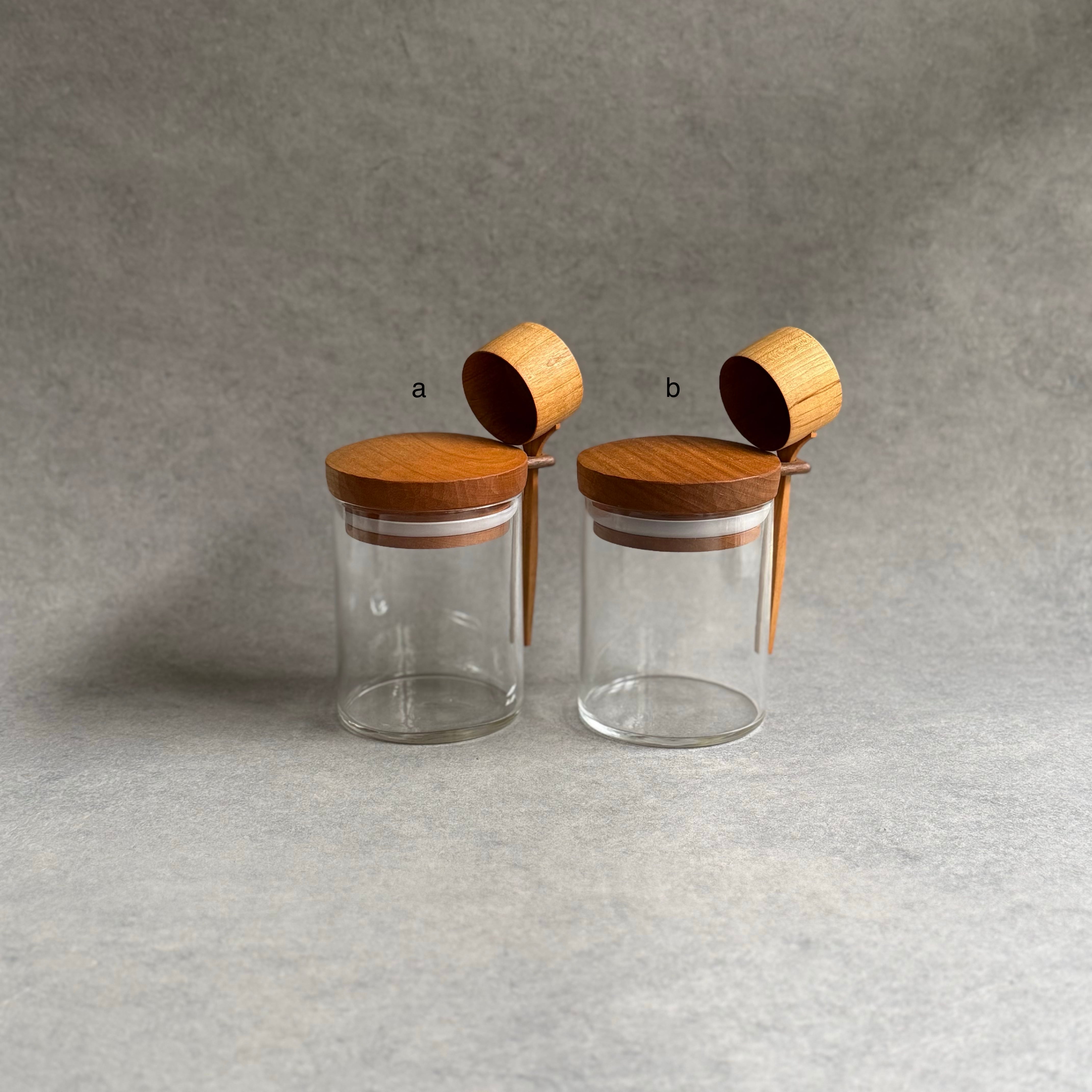 田澤祐介さん　コーヒーキャニスター 田澤祐介 コーヒーキャニスター S (サクラ) ＋ 珈琲杓 (サクラ