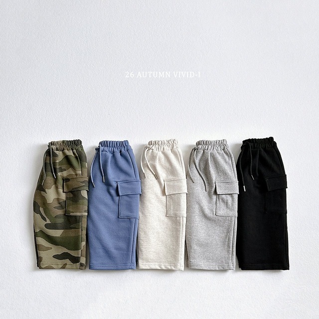 【ﾉﾍﾞﾙﾃｨ＆送料無料】Wide-leg cargo pants / vivid-i