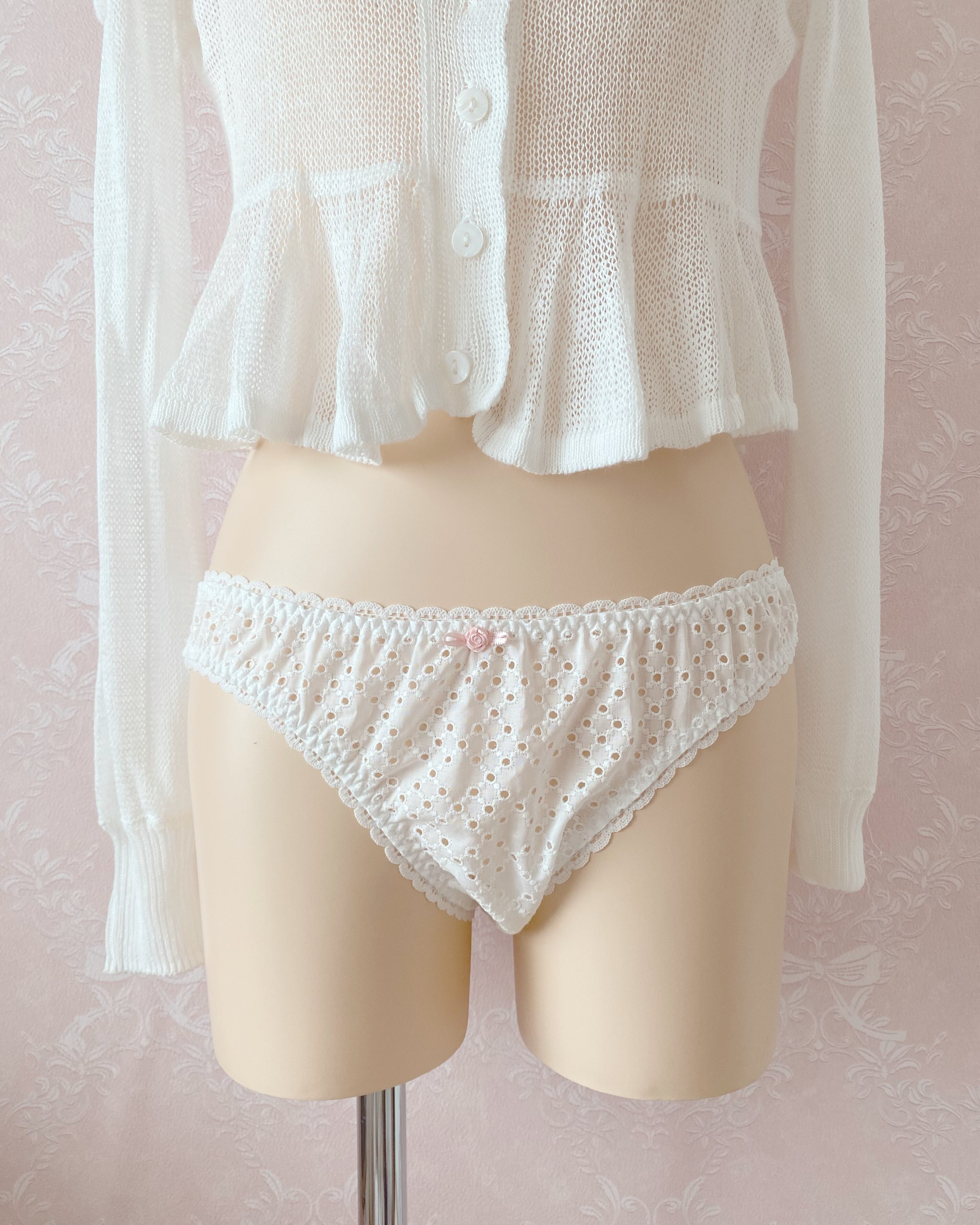 petite rose lingerie bag