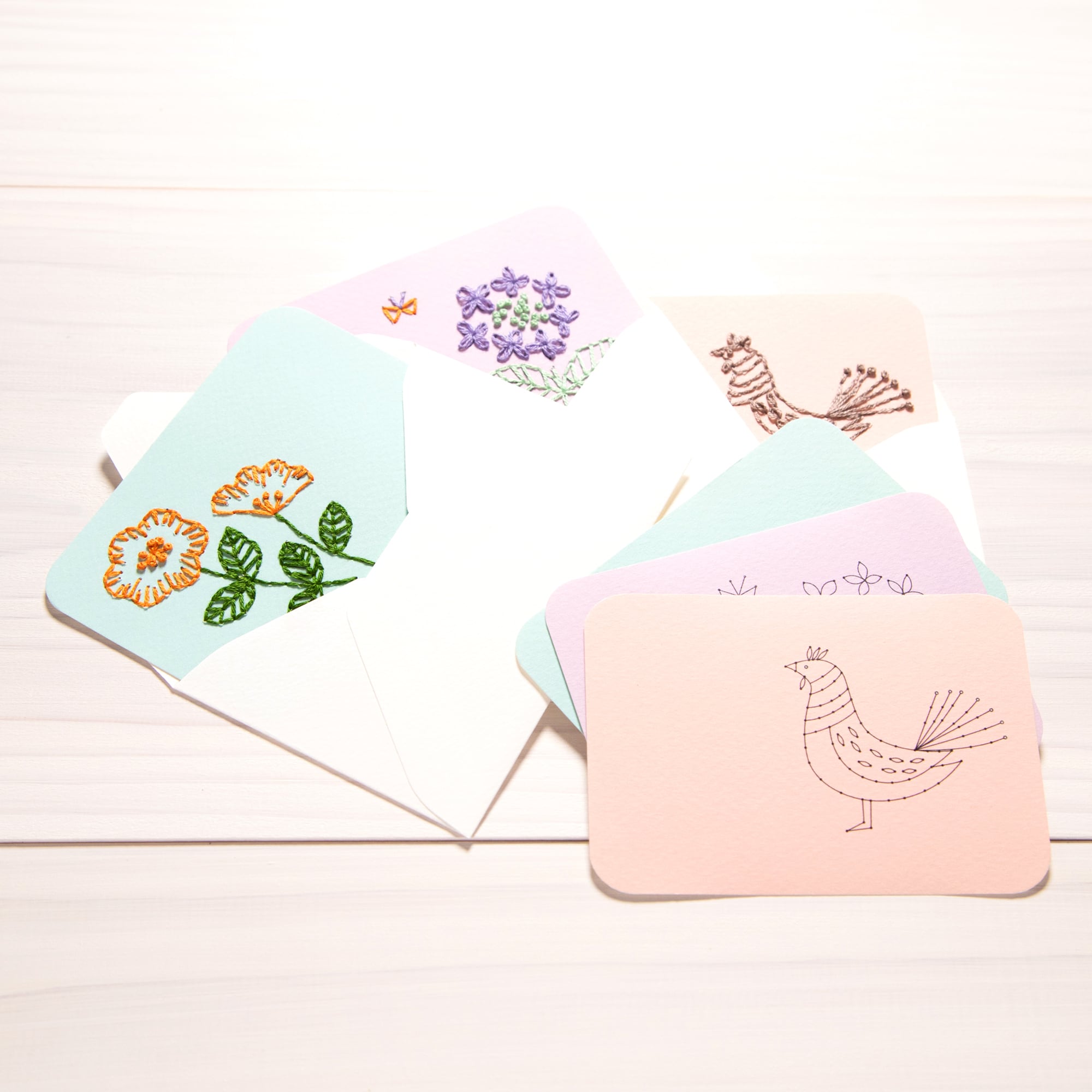 25%OFF】紙刺繍メッセージカードキット【在庫限り】 | Net store