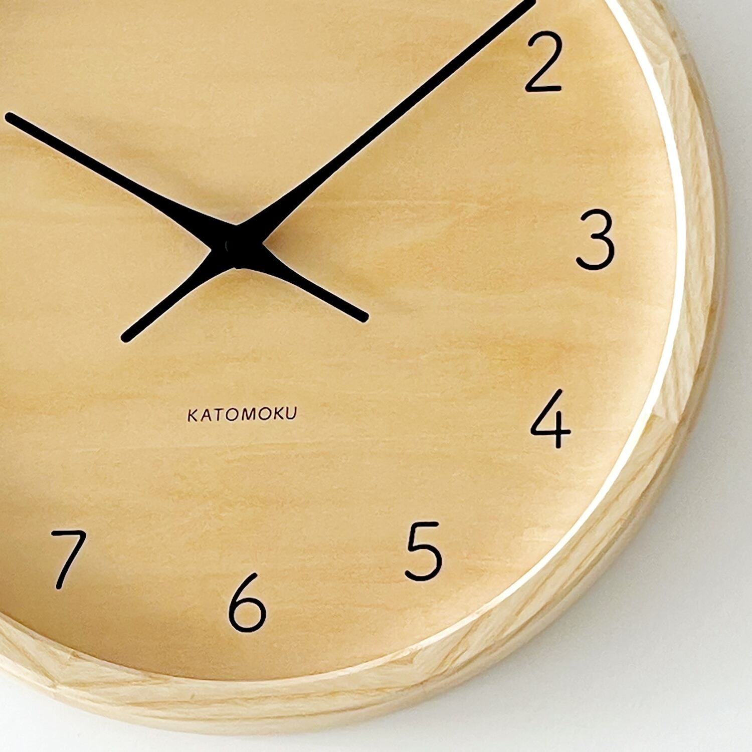 KATOMOKU muku clock 7 km-83NA | 加藤木工株式会社 online shop