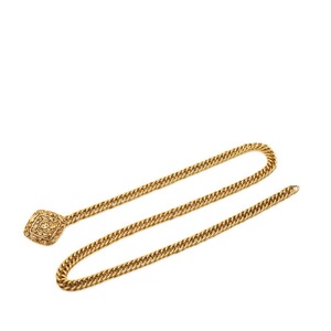 シャネル ココマーク チェーンベルト ゴールド メッキ レディース CHANEL 【中古】
