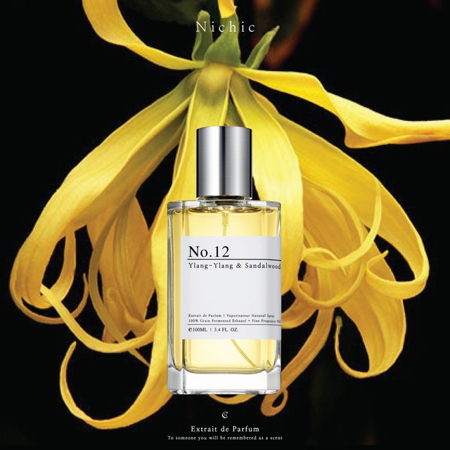 Nichic　Extrait de Parfum【No.12】Ylang-Ylang & Sandalwood　10mL