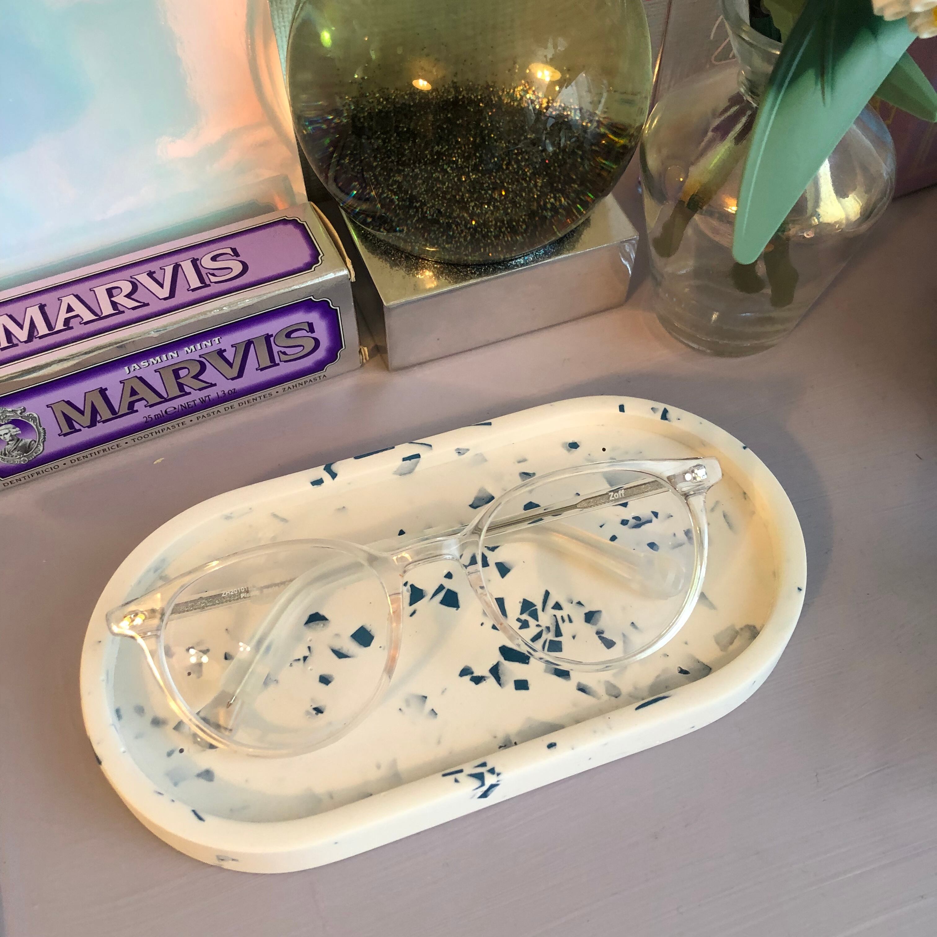 terrazzo テラゾー マルチトレイ アクセサリートレイ 韓国インテリア