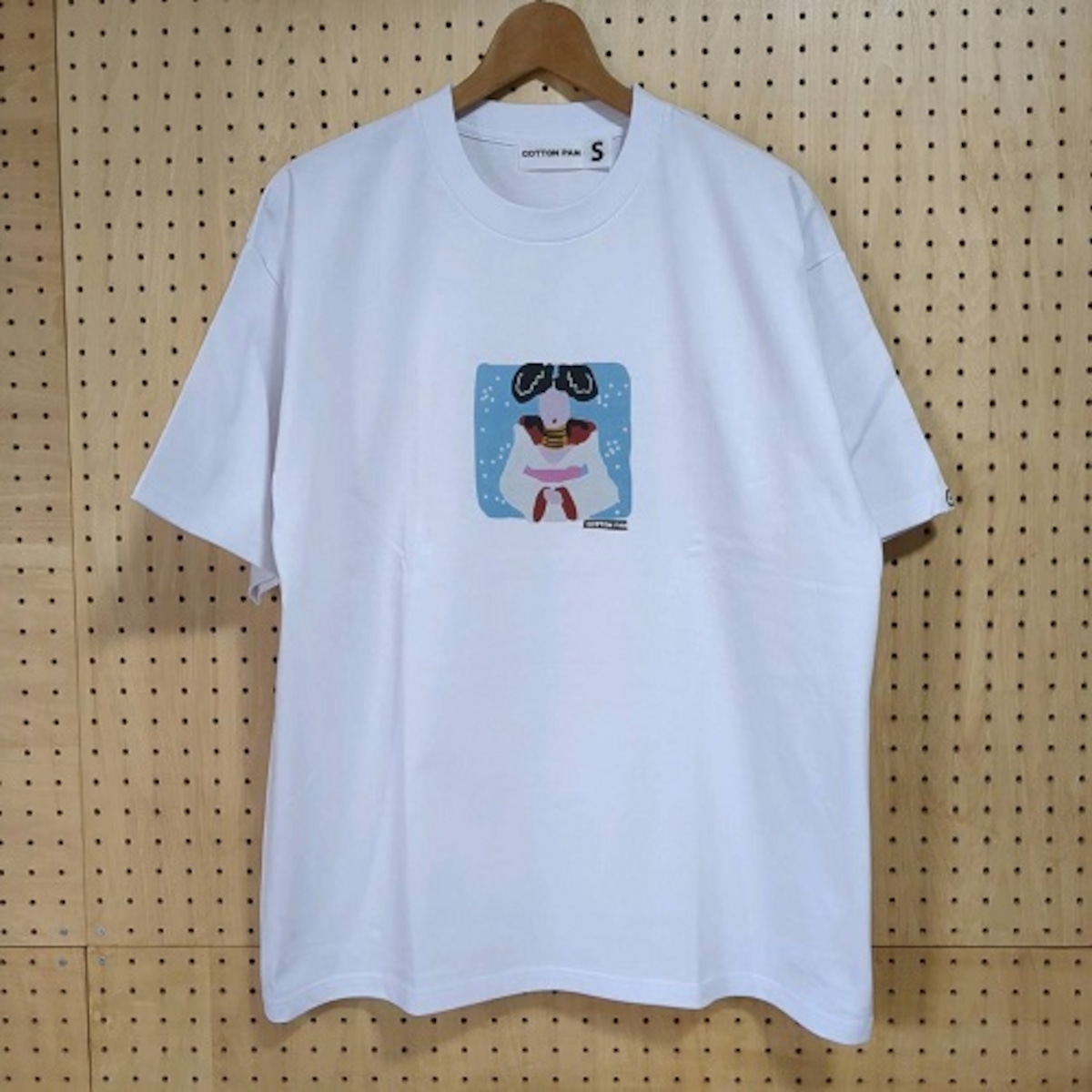 COTTON PAN Hunter コットンパン ビョークTシャツ ホワイト | MEGURU