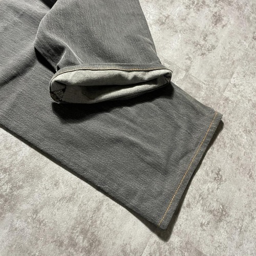 【W40 L32】 メキシコ製 usa levi's 先染ブラック 559 詳細写真17
