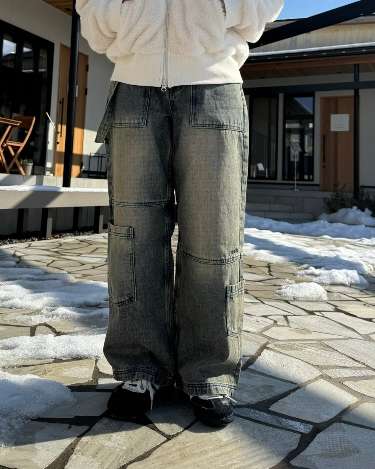 【X-girl】 WORK DENIM PANTS【エックスガール】