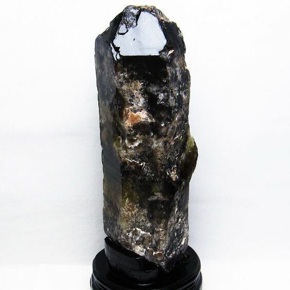 6.5Kg モリオン 黒水晶 原石 台座付属 一点物 191-377 | 天然石 