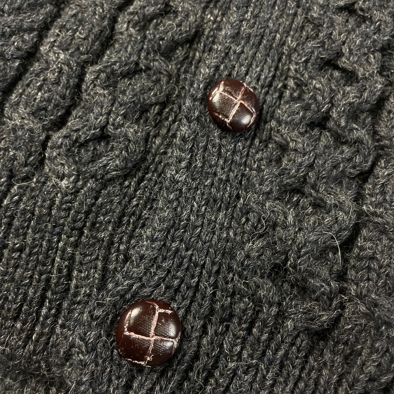 00年代 アイルランド製 L.L.Bean エルエルビーン ウールニット 
