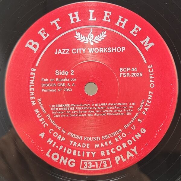 The Jazz City Workshop / The Jazz City Workshop [BCP-44] - 画像4
