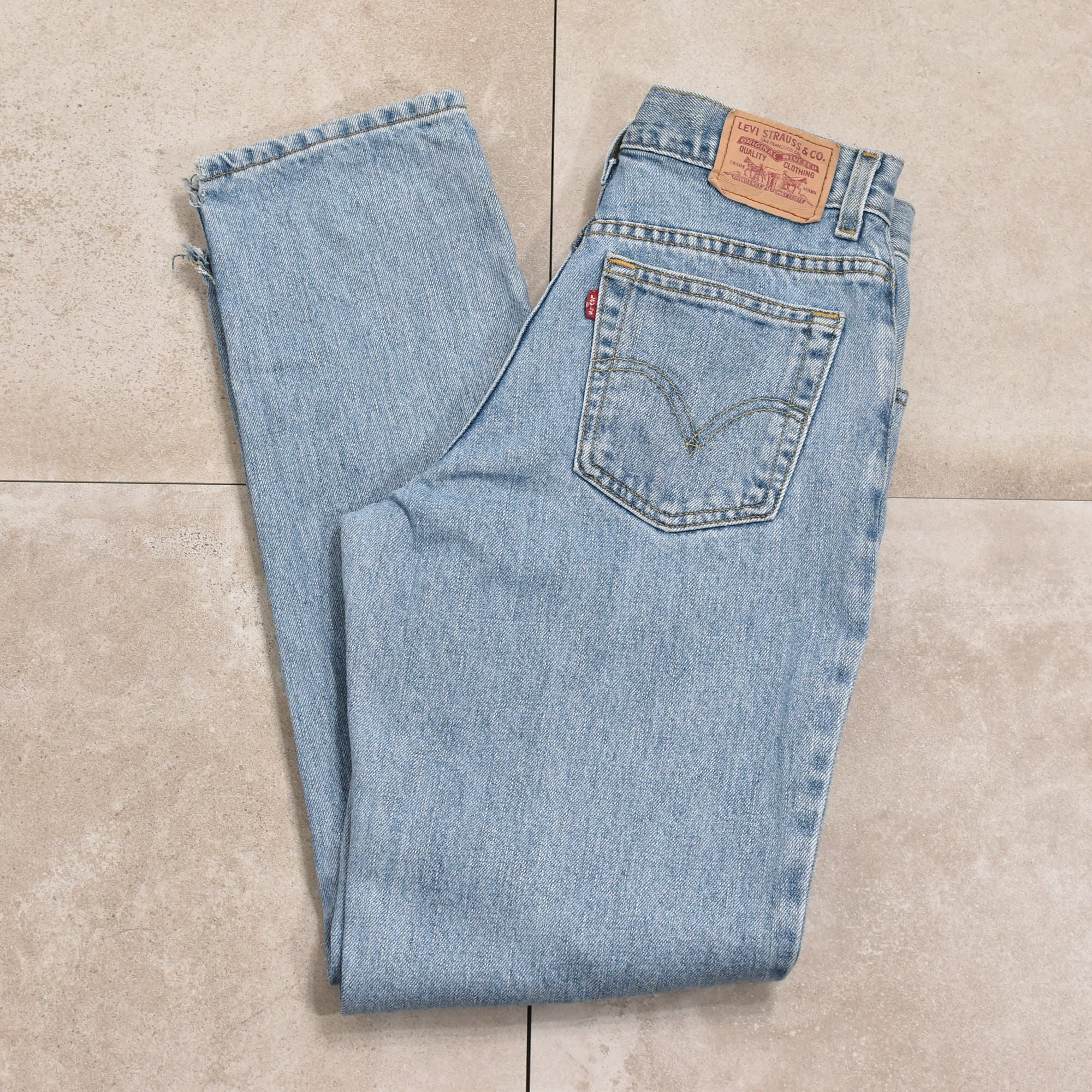 00s Levi's550 relaxed tapered