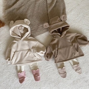 【BABY&KID】くま耳フードパーカー