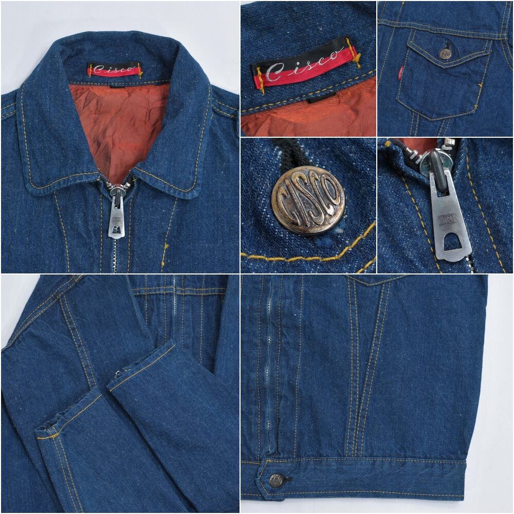 希少‼︎ 60s デニム ワークジャケット ビンテージ 60s VINTAGE SOUVENIR DENIM JACKET ビンテージスーベニアデニム