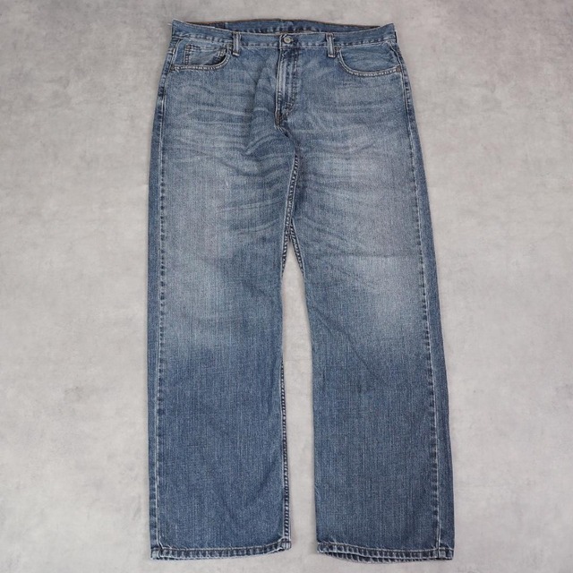 リーバイス569 Levis W36 ブルーデニム 青 ヒゲ 縦落ち 14607