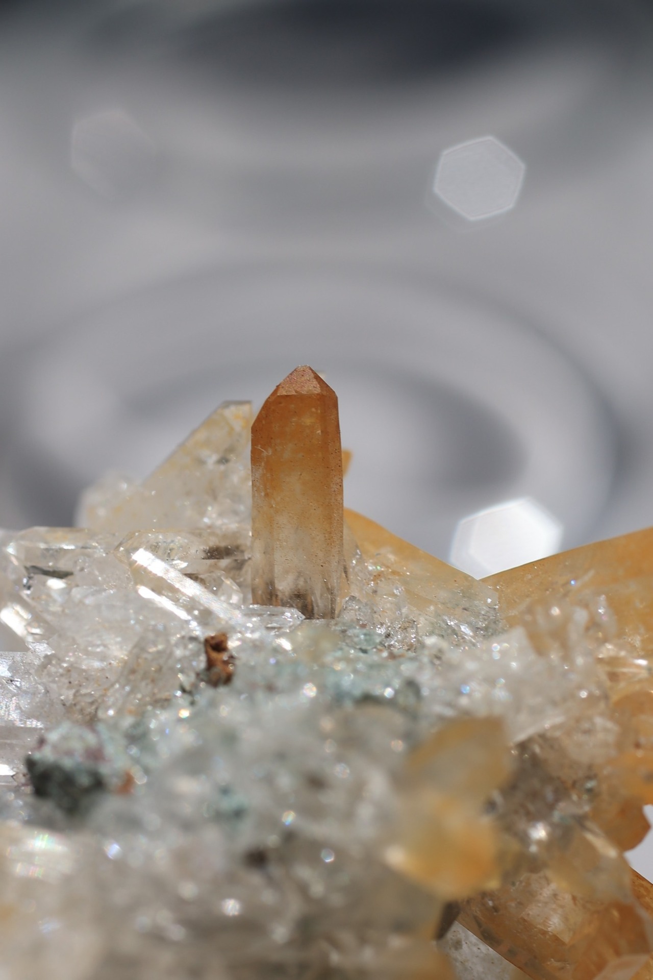 ゴールデンヒーラー × レムリアンクォーツ「朝日の結晶」Golden Healer × Lemurian Quartz ◇ 天然石・鉱物・パワーストーン・原石 | st00325