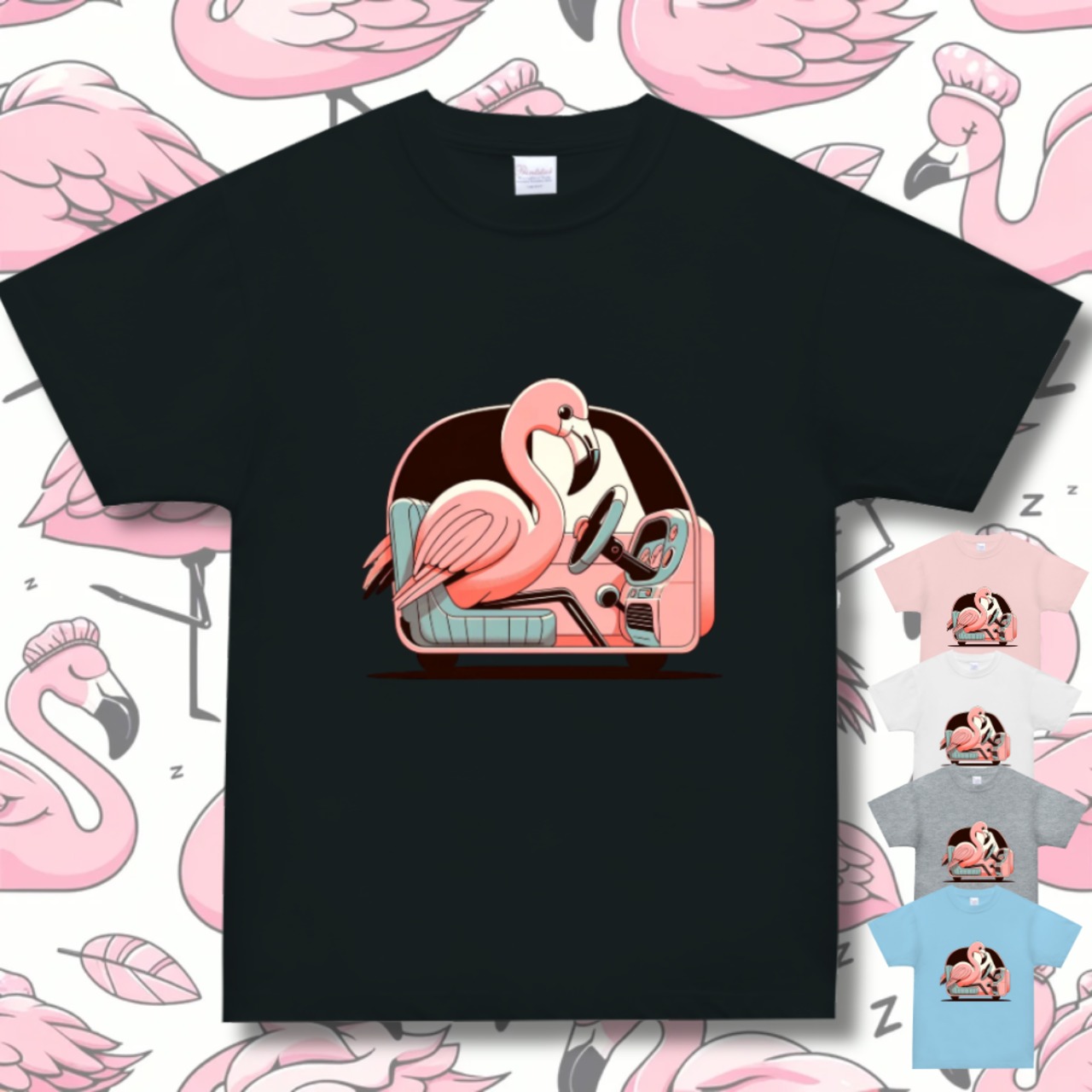 T-shirt -フラミンドライブ 4108