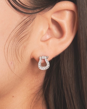 18kgp horseshoe pierce【SILVER】#p21