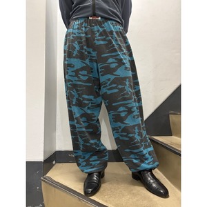 90's blitz wear 迷彩柄 イージーパンツ