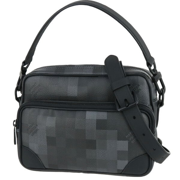 New LOUIS VUITTON ルイヴィトン ショルダーバッグ ナイル メッセンジャー ダモフラージュ ブラック M14988 新品