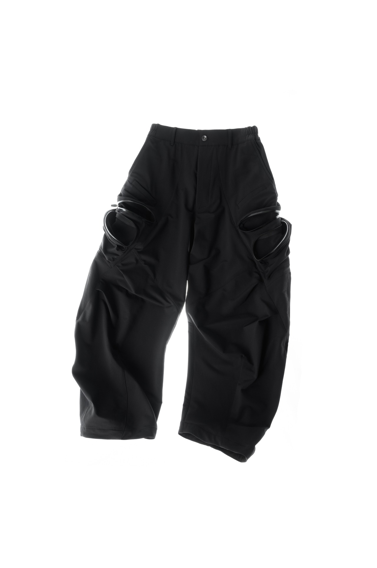 INCONSTANT P45　3Dマルチポケット カーブシルエット テックトラウザー
