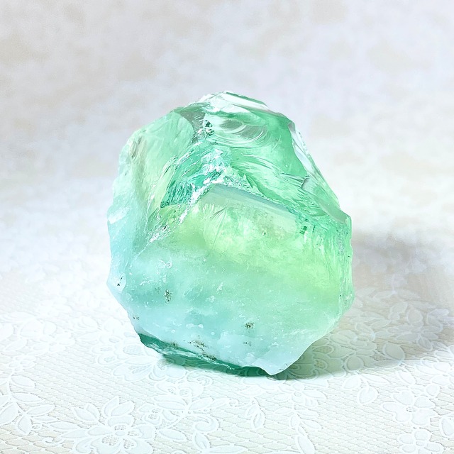 インドネシア産アンダラクリスタル原石 和菓子風アンダラ No.5