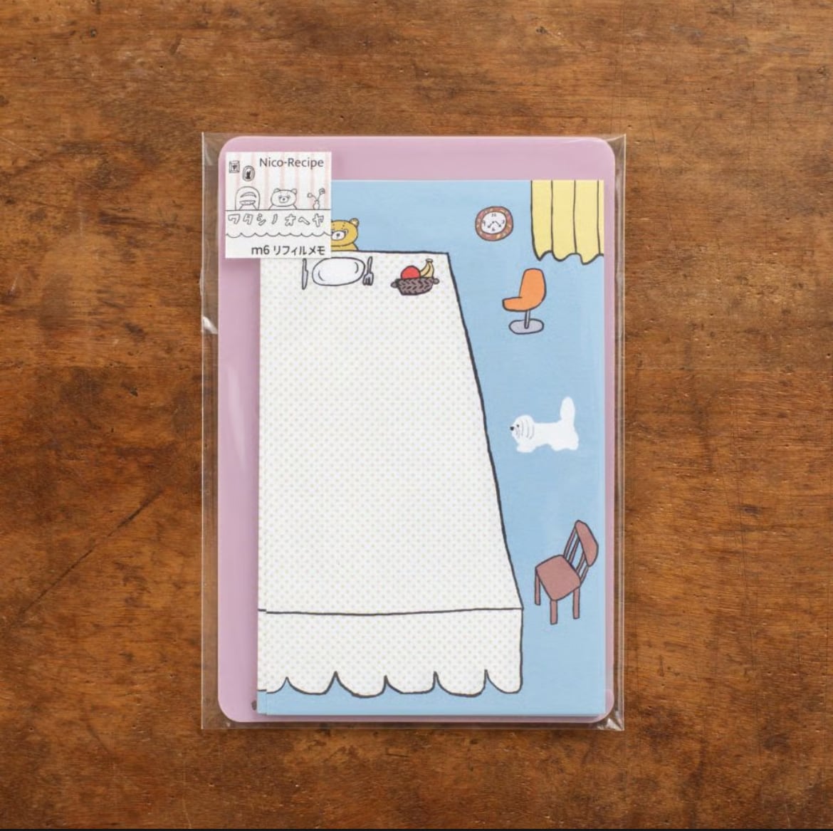 Nico Recipe 手紙社 ポケットメモ ワタシノオヘヤ | enne 雑貨と文具