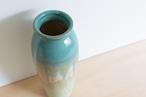 EARTH PAINTED CERAMIC FLOWER VASE