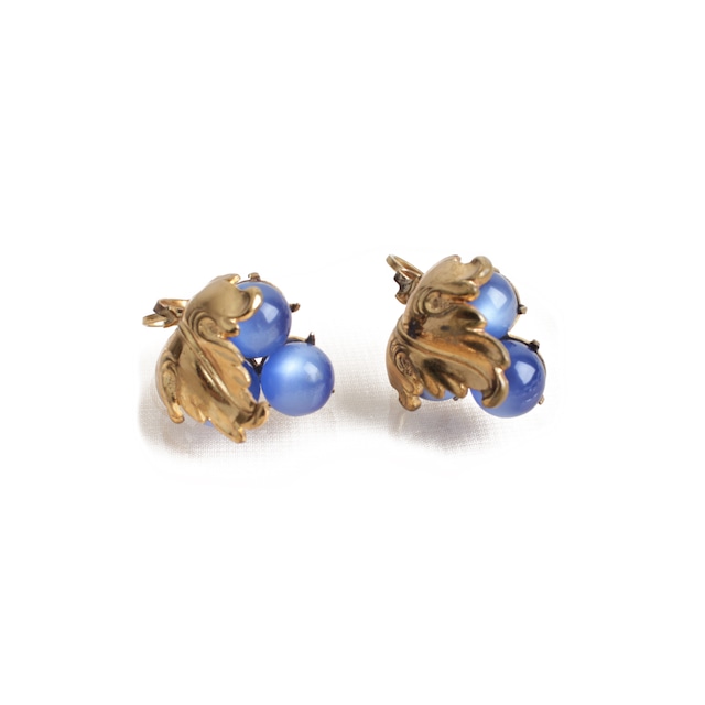 Blue Stone Earrings