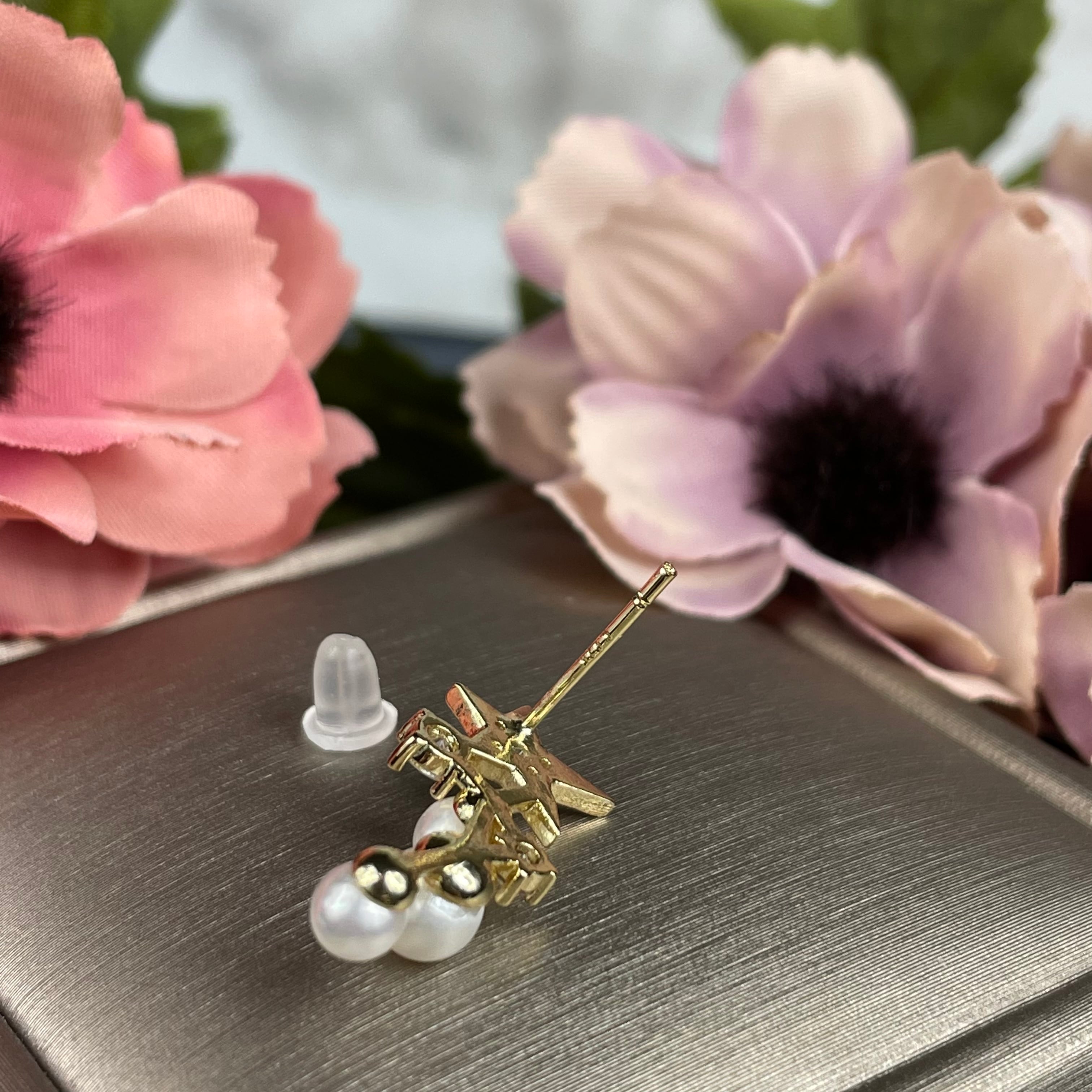 【購入証明書付き】STAR JEWELRY GIRL ✴︎パールピアス 楽天市場】スタージュエリー ガール ピアス パール シルバー STAR