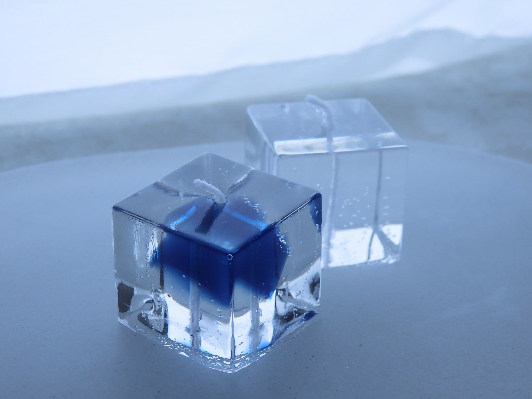 湖底・霧雨 リフィル ジェルキャンドル】 | 徒然 -tsuredzure- candle