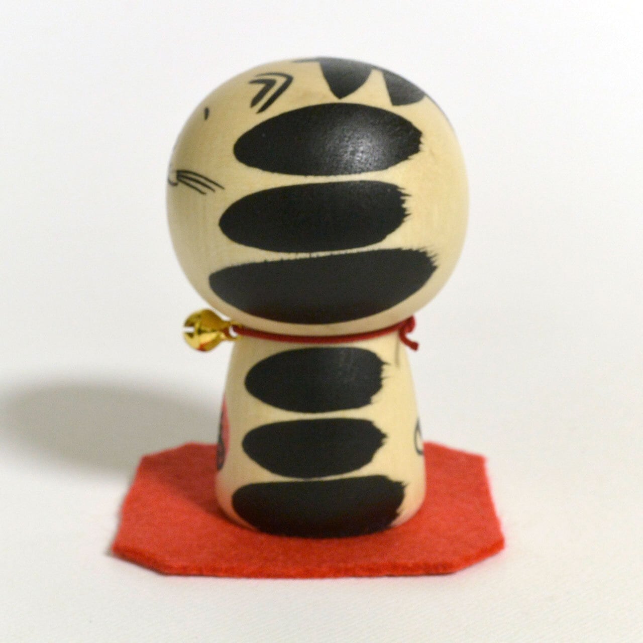 福ねここけし 約2寸 約6cm 鈴木敬 工人（作並系）#0361 | コケシア
