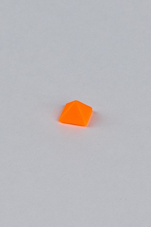 QUADRATA 8x8mm h5.0 FLUOORANGE /Opaco