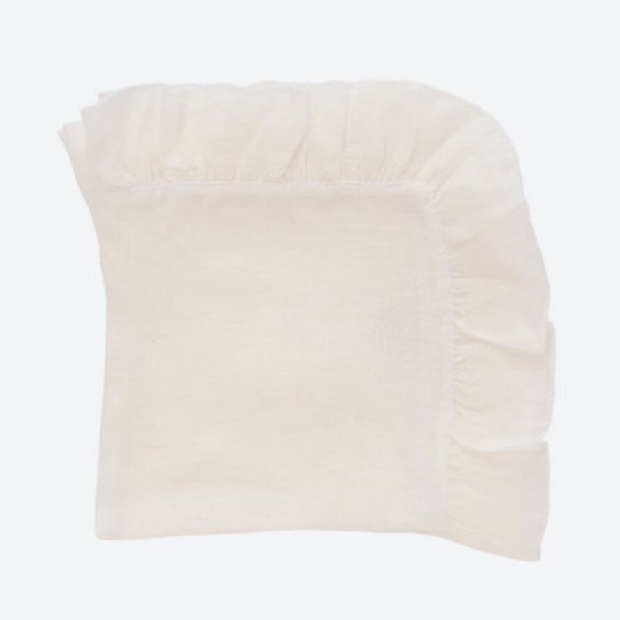 BORGO DELLE TOVAGLIE リネンフリルナプキン色:ivory | Floraison