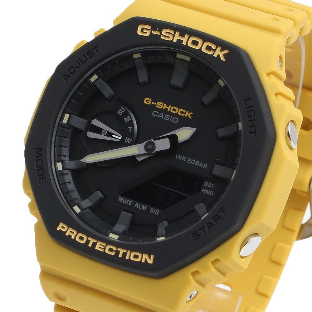 【超美品】カシオ  G-SHOCK  GA-2110SU  イエロー