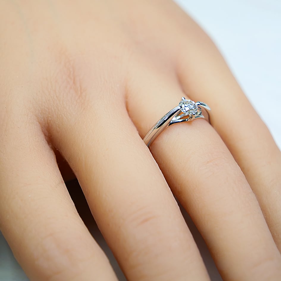婚約指輪 安い ダイヤモンド リング プラチナ 0.3カラット 鑑定書付 0.300ct Fカラー VVS1クラス 3EXカット H&C CGL 通販 | 婚約指輪 安い 結婚指輪 セットリングダイヤモンド プラチナ