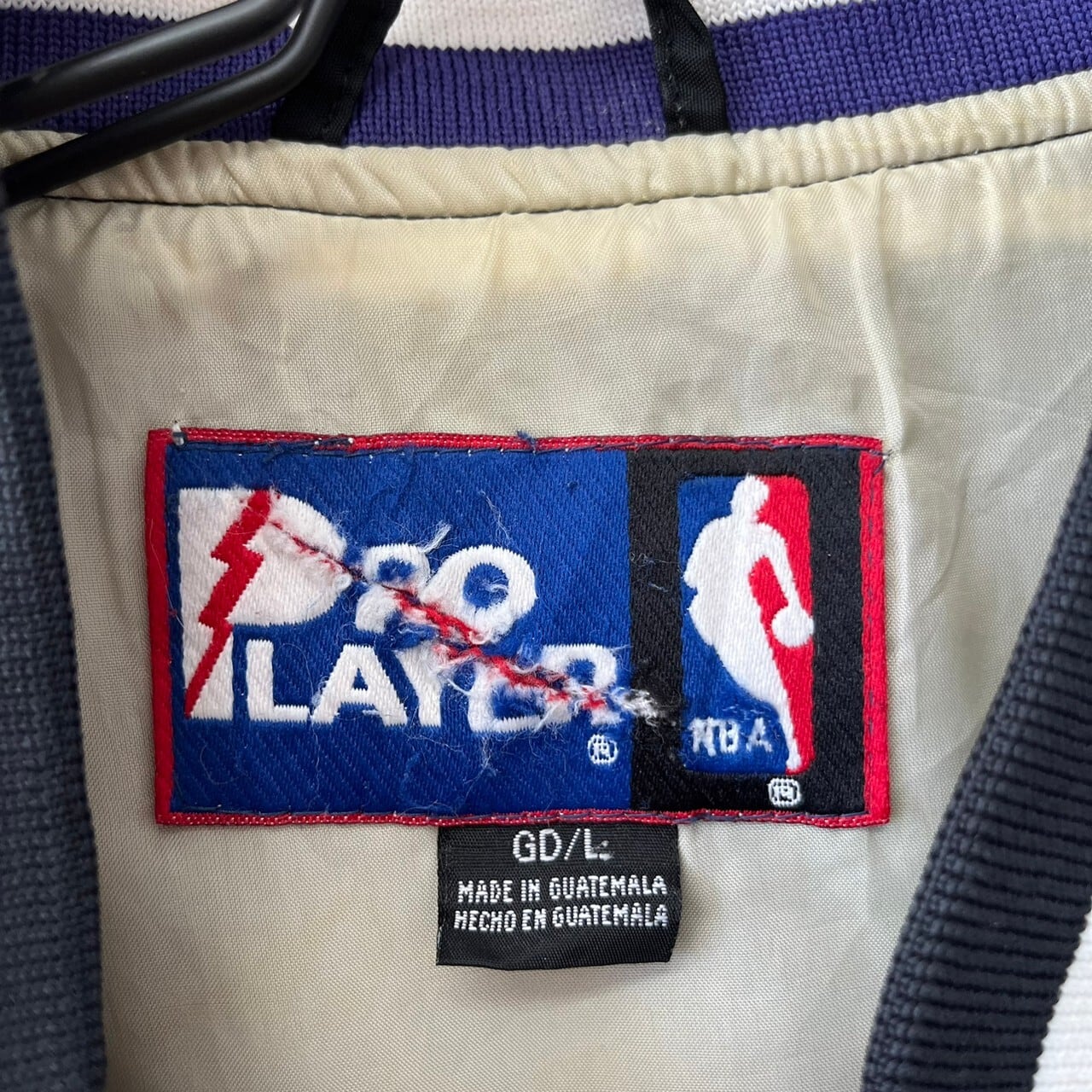 90s NBA フェニックスサンズ ナイロンジャケット チームロゴ 刺繍 プロ