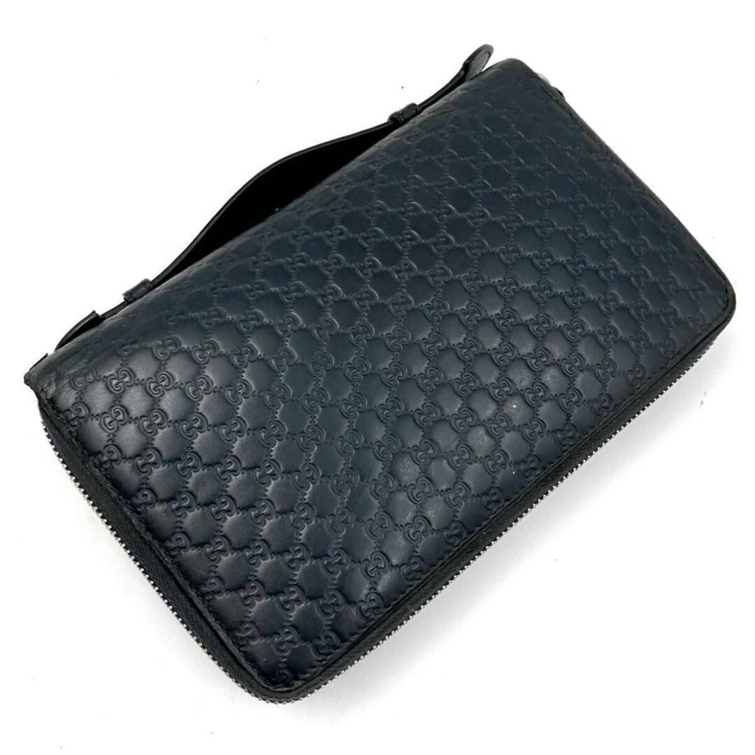 極美品】グッチ 2107マイクロシマ オーガナイザー ダブル 極美品】グッチ 2107マイクロシマ オーガナイザー ダブル