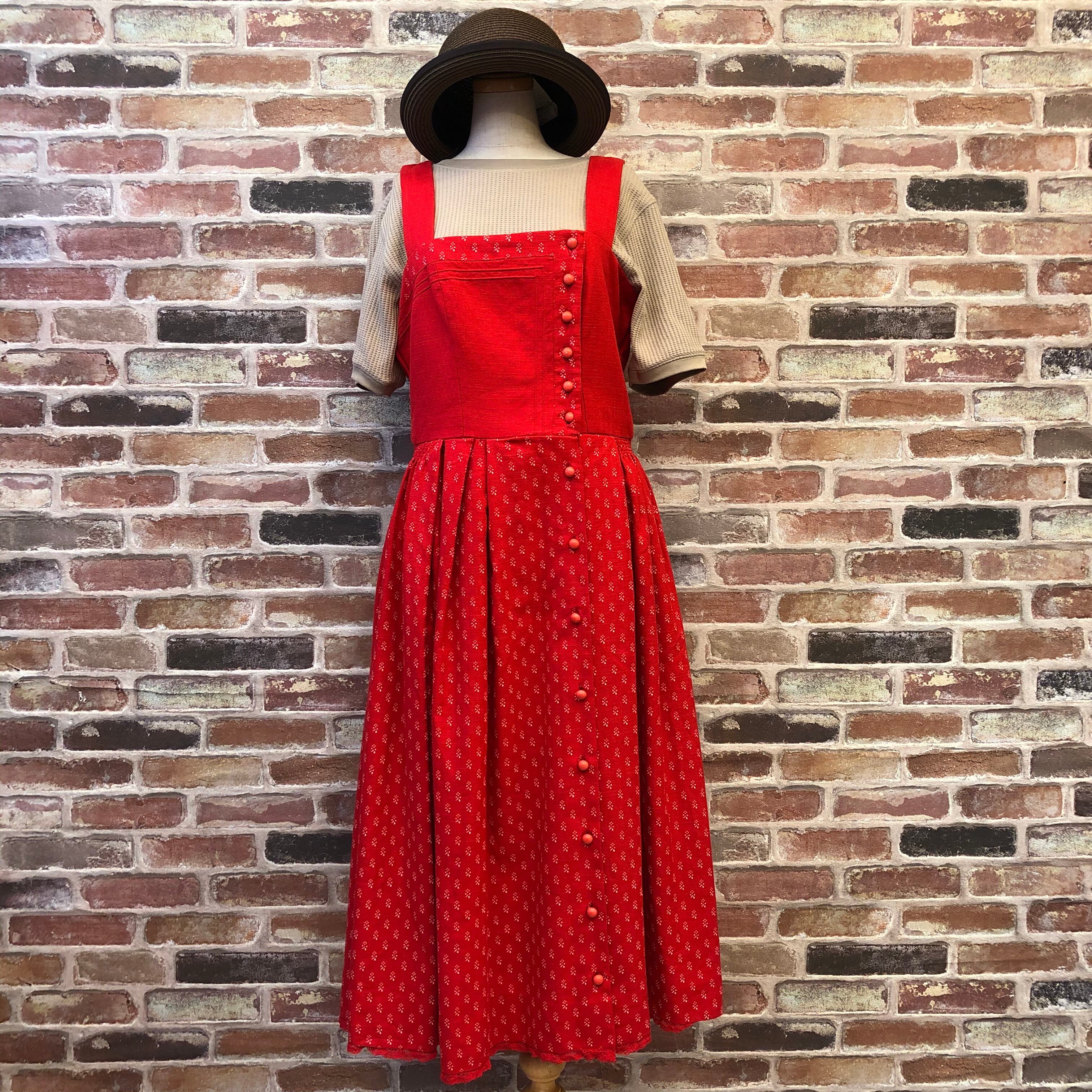 Pattern × Red Rétro One-piece