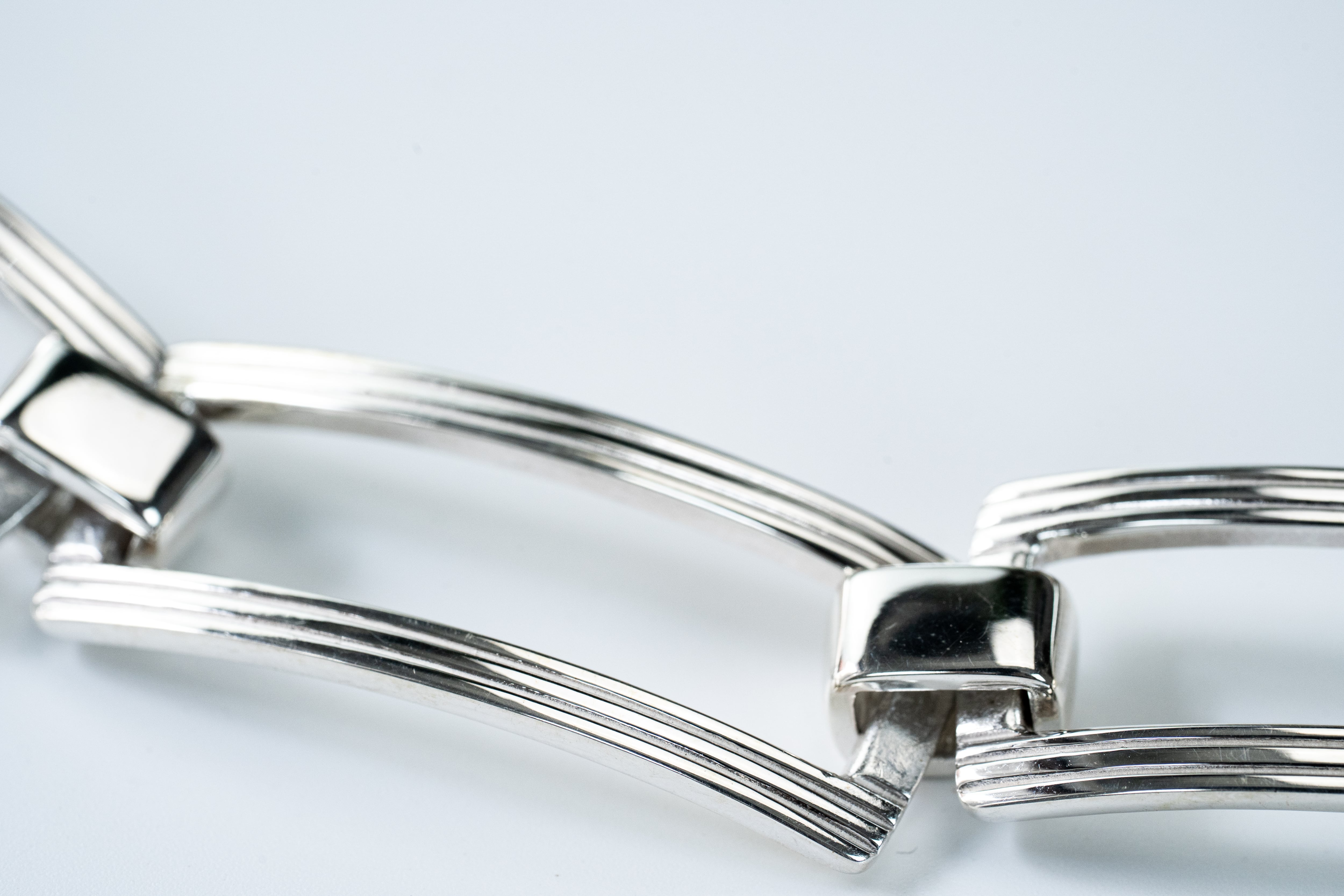 BN-051 See through All Square bracelet | WAKAN SILVER SMITH online